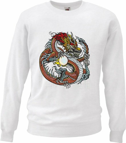 Sweatshirt drache dragon - sweatshirt,