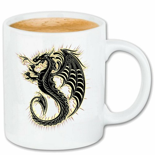 Kaffeetasse drache dragon - drache,