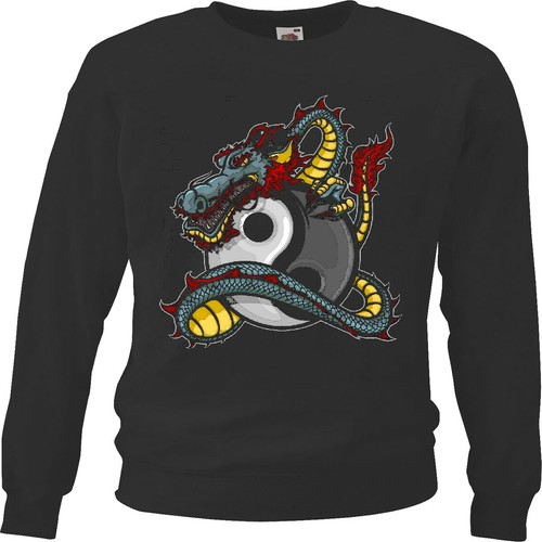 Sweatshirt drache feuerdrache - sweatshirt,